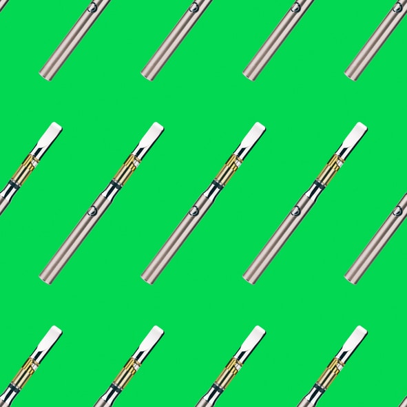 710 cartridge collage for BLAZE dispensary pos